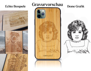 INDIVIDUEL iPhone 11 Pro bambou plastique